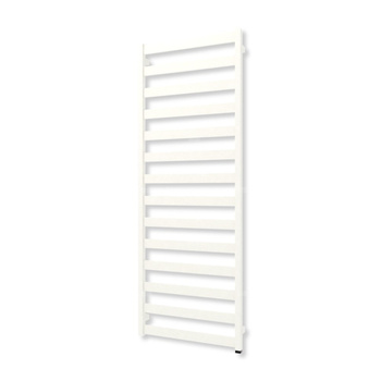 Grzejnik elektryczny TERMA VIVO ONE 1630 x 600 mm, kolor biały drogowy antybakteryjny RAL9016, moc 800 W, podłączenie E1, kabel spiralny z wtyczką biały