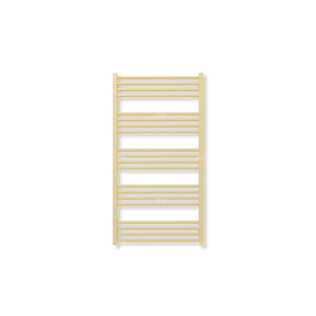 Grzejnik drabinkowy TERMA FIONA, podłączenie ZX, wym. 1140 x 600 mm, kolor mosiądz (farba), moc 566W