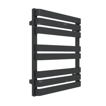 Grzejnik drabinkowy TERMA WARP T, podłączenie Z8, wym. 655 x 500 mm, kolor czarny jak kruk mat RAL9005, moc 325W