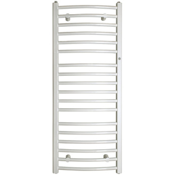 Grzejnik drabinkowy INSTAL-PROJEKT AMBRA R, wym. 1394 x 500 mm, kolor biały/white silk, moc 565W