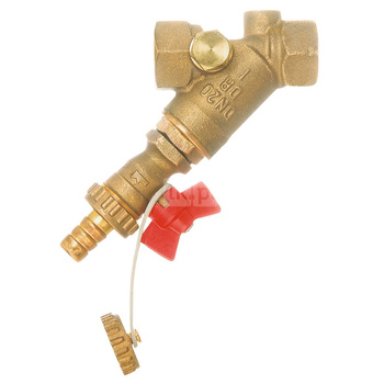 Filtr do wody HERZ z zaw. spust., z drobnymi oczkami stal (chromowo-niklowana) Gwint wewnętrzny DN 20