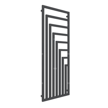 Grzejnik drabinkowy TERMA ANGUS V, podłączenie Y8, wym. 1780 x 680 mm, kolor czarny pieprz, moc 1116W