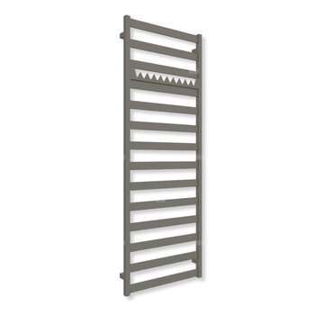 Grzejnik drabinkowy TERMA VIVO, podłączenie ZX, wym. 1630 x 600 mm, kolor szary kwarcytowy RAL7039 (farba), moc 681W