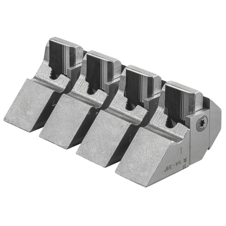 Noże grzebieniowe +Mocowanie R 1/4-3/8, Zestaw