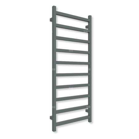 Grzejnik drabinkowy TERMA SIMPLE, podłączenie SX, wym. 1200 x 500 mm, kolor surowy metal (farba), moc 440W