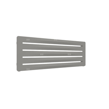 Grzejnik drabinkowy TERMA Aero H, podłączenie YL, wym. 410 x 1200 mm, kolor grafit, moc 480W