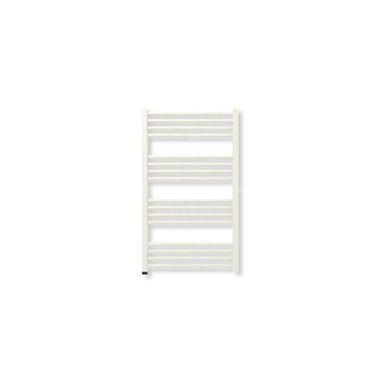 Grzejnik elektryczny TERMA FIONA ONE 900 x 530 mm, kolor rumieniec, moc 400 W, podłączenie E1, kabel prosty bez wtyczki biały