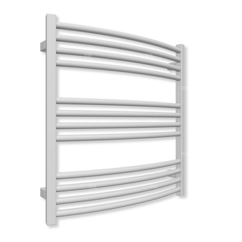 Grzejnik drabinkowy TERMA LENA, podłączenie SX, wym. 660 x 600 mm, kolor srebro (farba), moc 343W