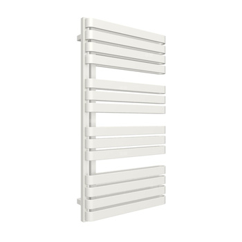 Grzejnik drabinkowy TERMA WARP S, podłączenie GD, wym. 1110 x 600 mm, kolor biały soft RAL9016, moc 857W