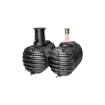 Zbiornik Compact 5600 l (2 x 2800l) z nadbudową KOMFORT i pokrywą rewizyjną D200