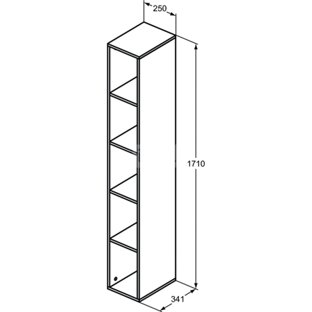 ADAPTO IPPARI OPEN COLUMN 171X25 ANCT/MT