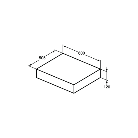 ADAPTO KONSOLA 60X50 GRY STN