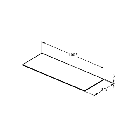 CONCA BLAT CERAM. 100X37 CM BLM BC/NC