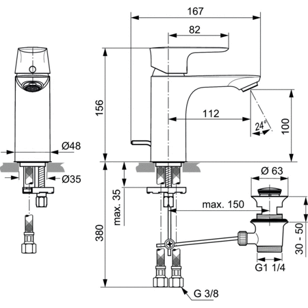 CONNECT AIR BATERIA UMYWALKOWA 5L/MIN SILV STO