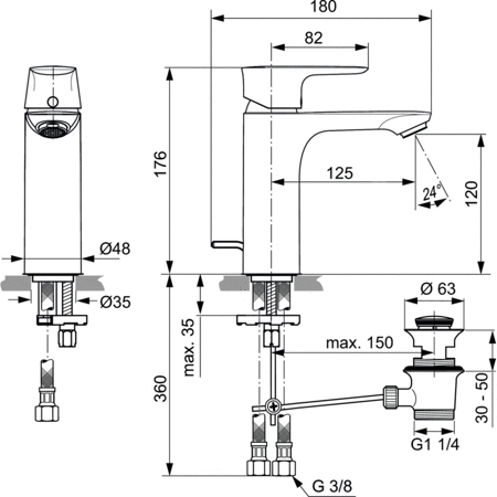 CONNECT AIR BATERIA UMYWALKOWA GR 5L/MIN SILV STO