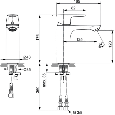 CONNECT AIR BATERIA UMYWALKOWA GR 5L/MIN SILV STO