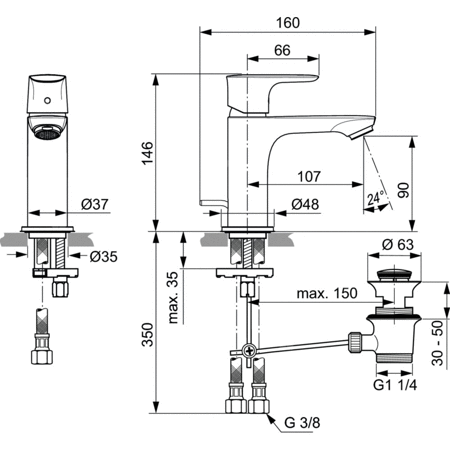 CONNECT AIR BATERIA UMYWALKOWA SLM MAGN GREY