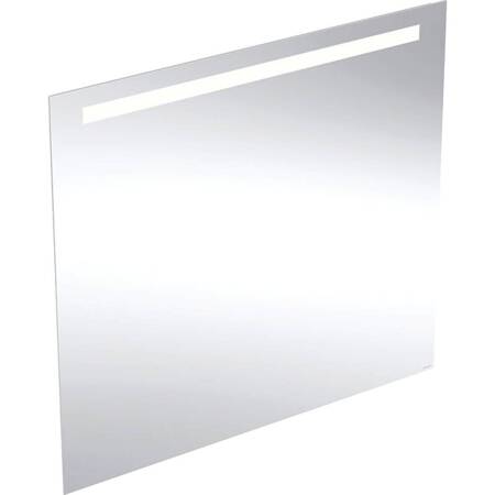 Geberit Option Basic Square Podświetlane lustro, B100cm, H90cm, T3.2cm, oświetlenie u góry, Aluminium anodyzowane