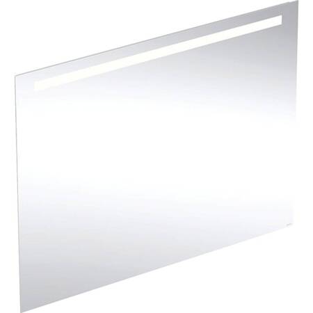 Geberit Option Basic Square Podświetlane lustro, B120cm, H90cm, T3.2cm, oświetlenie u góry, Aluminium anodyzowane