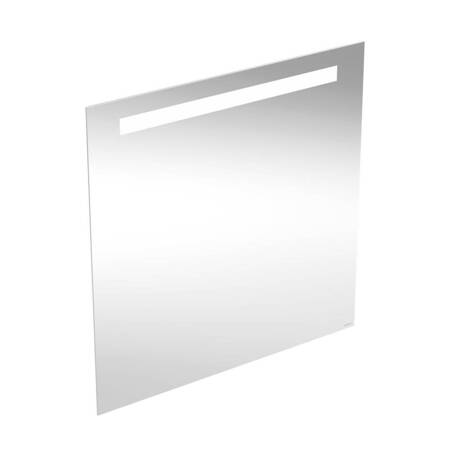 Geberit Option Basic Square Podświetlane lustro, B70cm, H70cm, T3.2cm, oświetlenie u góry, Aluminium anodyzowane