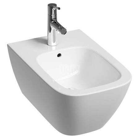 Geberit Smyle Square Bidet wiszący, B35cm, H26cm, T54 cm, z przelewem, z otworem na baterię