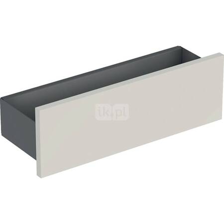 Geberit Smyle Square Półka ścienna, B45cm, H14.8cm, T15cm, otwarta, sand grey