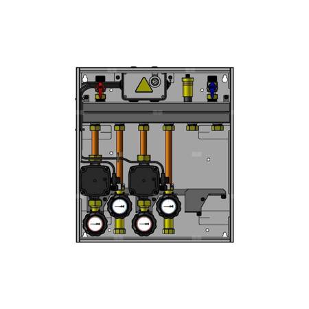 Grupa pompowa AFRISO PrimoBox AZB 200 GZ x GW 3/4'' x 3/4'', z izolacją