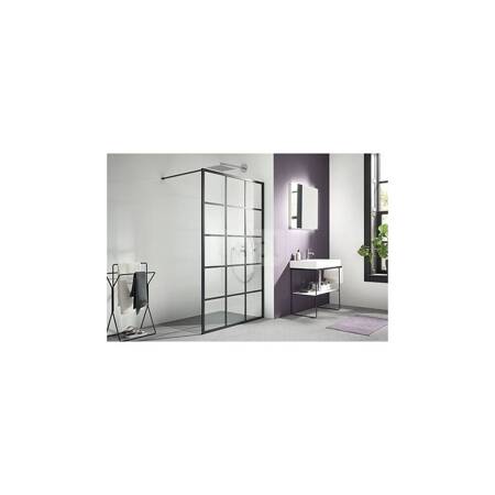 Kermi Walk-In Dark Edition WW4 1600x2000 1580-1600 SWS ESG Clean