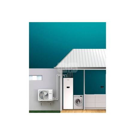 Pakiet - Pompa ciepła powietrze-woda split VAILLANT VWL 105/7.2 AS aroTHERM pure 7.1 kW 230 V + Centrala grzewcza 107/7 + Regulator VRC 720