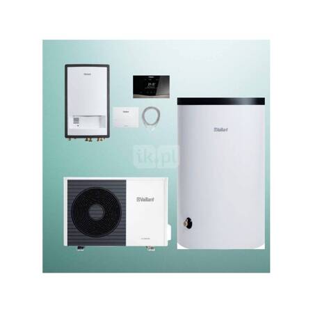 Pakiet Systemowy OZE - Pompa ciepła powietrzna powietrze-woda monoblok VAILLANT VWL 35/6A aroTHERM plus 3.6 kW 400 V + Regulator VRC 720