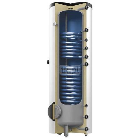 Pojemnościowy podgrzewacz wody Storatherm Aqua Solar AF 1000/2_C, 2 wężownice, srebrny, klasa energetyczna C