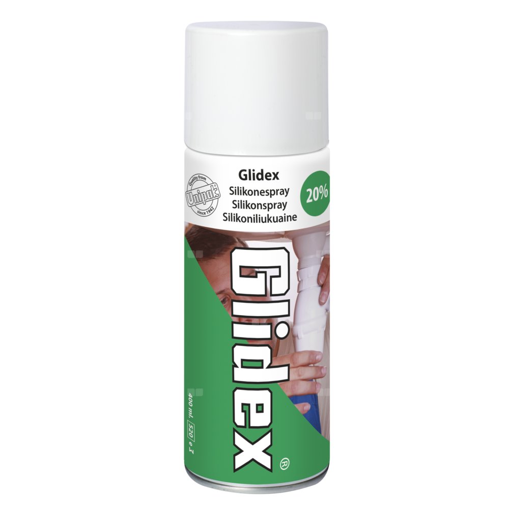 Środek poślizgowy smar silikonowy UNIPAK GLIDEX (spray 400 ml)