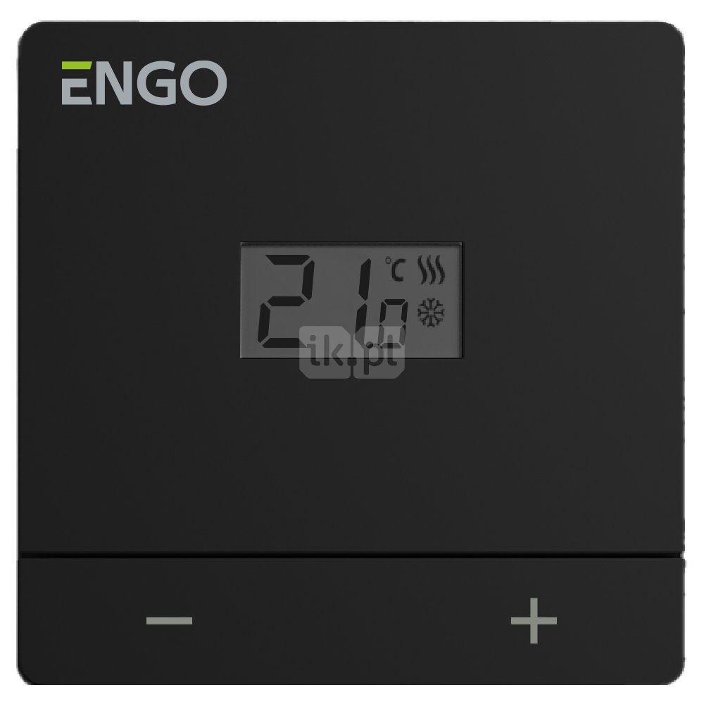 Termostat ENGO CONTROLS EASY-24B trój-/czteroprzewodowy zasilanie 24 v AC włącz/wyłącz 5-35'C 230 V 3 A