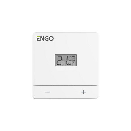 Termostat ENGO CONTROLS EASY-BATW dwużyłowe zasilanie bateria włącz/wyłącz 5..35'C 230 V 3 A