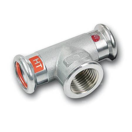 Trójnik SANHA Therm Industry stal 54mm x 1/2'' x 55mm (zw x gw x zw)