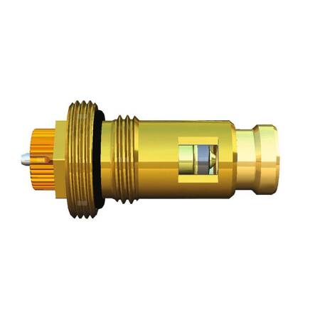 Wkładka zaworowa do grzejników HERZ TS-98-V mosiądz 1/2'', długość 57 mm Kvs 1.51