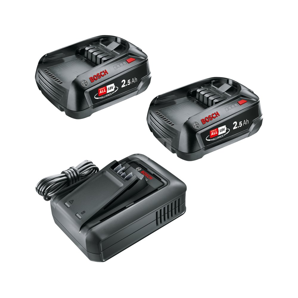 Zestaw (bateria+ładowarka) Battery Set Starter Set 18V (2 x 2.5Ah + AL18V-44) 