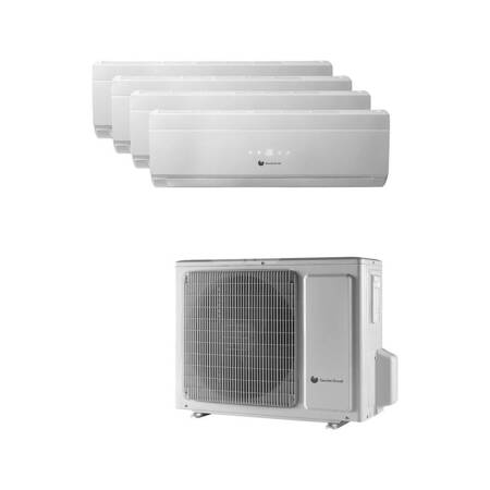 Zestaw klimatyzatora z czterema jednostkami wewnętrznymi (4x2,1 kW) SDH 19-080W408