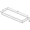 ADAPTO KONSOLA 150X50 WD DARK