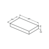 ADAPTO KONSOLA 85X50 WD DARK