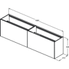 CONCA SZAFKA 200X37X55 2 DR NOWTOP DKWN