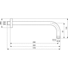 IDEALRAIN RAMIĘ DESZCZOWNICY 300MM SILV STOR