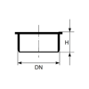 Korek MAGNAPLAST KGM 2000 polipropylen (pp) (250 mm)