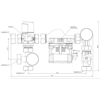 Moduł mieszający BTU 501 do ogrzewania podłogowego z zaworem ATM, pompa Grundfos UPM3 Auto